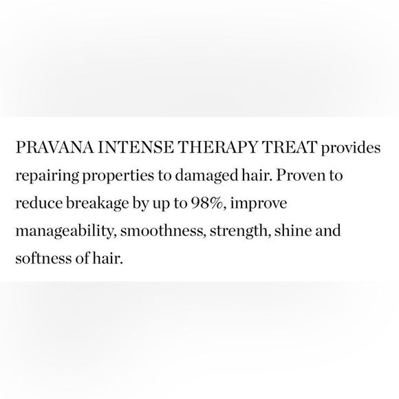 $5❤️🔥 LAST 1! Pravana Intense Therapy Repairing Hair Mask Travel Size 🪞 NEW - Picture 3 of 5